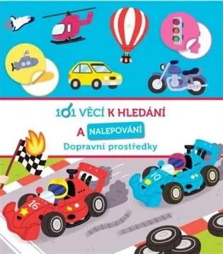 101 věcí k hledání a nalepování Dopravní prostředky Výprodej