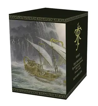 Tolkien BOX - loď I: Hobit, Společenstvo prstenu, Dvě věže, Návrat krále, Silmarillion Vrácení Zdarma