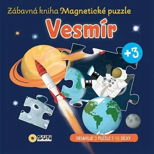 Doprava Zdarma Zábavná magnetická kniha VESMÍR