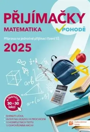 Přijímačky 9 Matematika + E-learning 2025 Doprava Zdarma