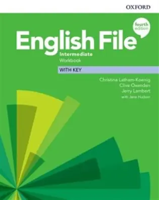 Poslední Šance English File Fourth Edition Intermediate Workbook with Answer Key