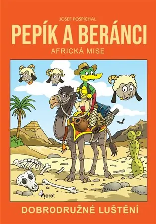 Nízká Cena Pepík a beránci: Africká mise - dobrodružné luštění