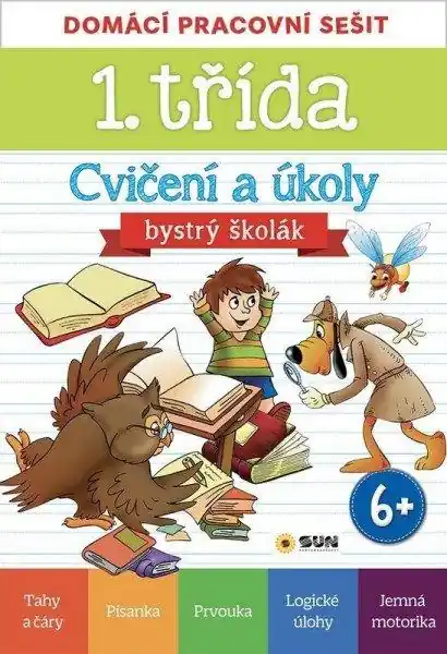 Domácí pracovní sešit - 1. třída Cvičení a úkoly - Bystrý školák Speciální Cena