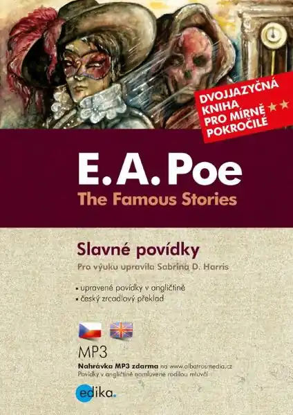 Aktuální Edgar Allan Poe - Slavné povídky B1/B2 - dvojjazyčná