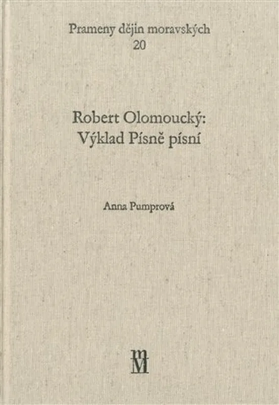 Tovární Cena Robert Olomoucký: Výklad Písně písní