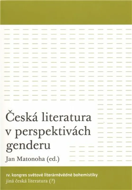 Česká literatura v perspektivách genderu Aktuální
