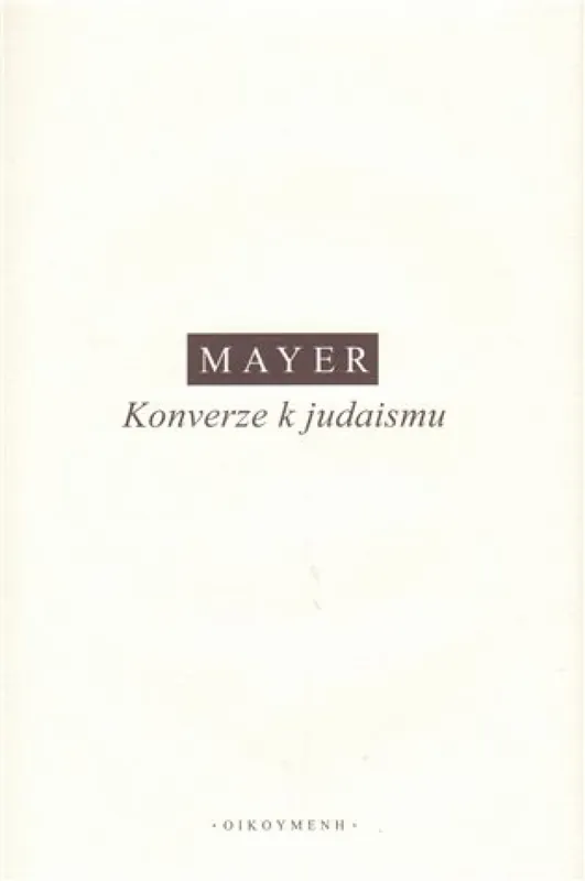 Konverze k judaismu Nakupujte Hned