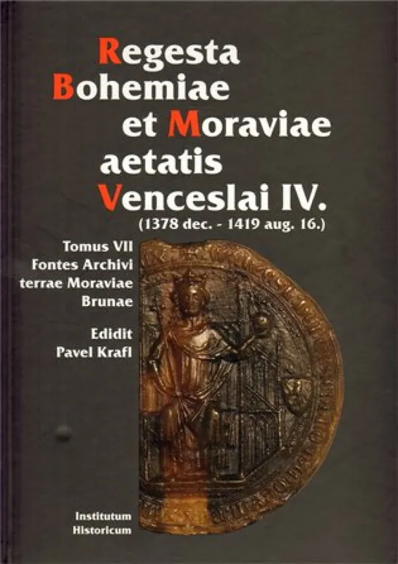 Regesta Bohemiae et Moraviae aetatis Venceslai IV. Levný