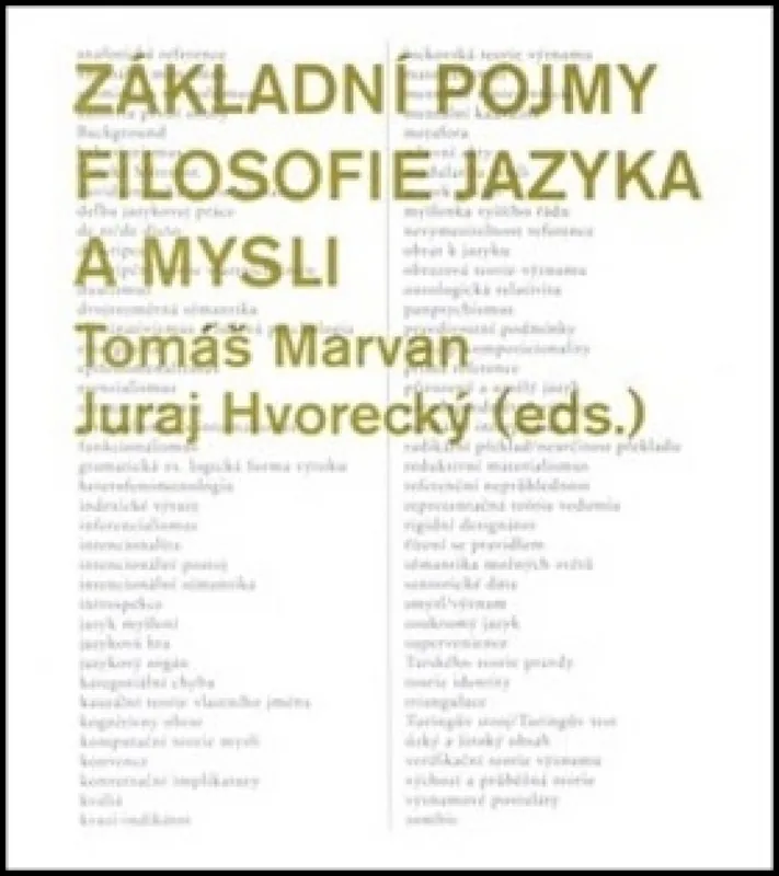 Kup Teď Základní pojmy filosofie jazyka a mysli