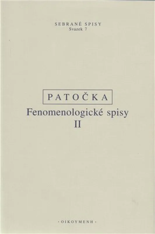 Fenomenologické spisy II Hit Sezóny