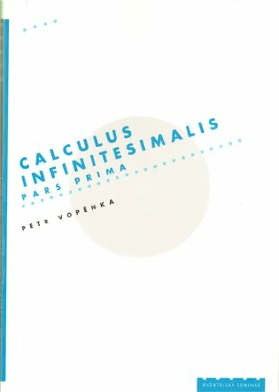 Calculus infinitesimalis. Pars prima Akční Nabídka