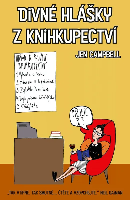 Značkový Divné hlášky z knihkupectví