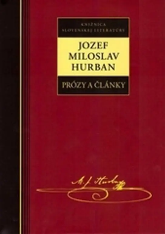 Výprodej Jozef Miloslav Hurban Prózy a články