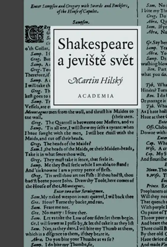 Ihned K Objednání Shakespeare a jeviště svět