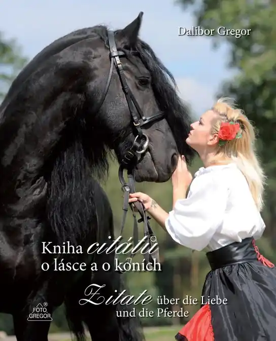 Kniha citátů o lásce a o koních Super Cena