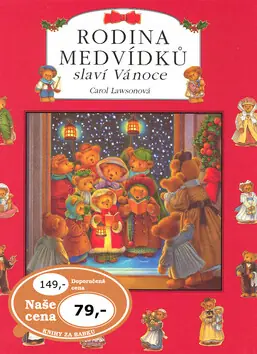 Rodina medvídků slaví Vánoce Akční Nabídka