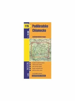 Přímo Od Výrobce 1: 70T(115)-Poděbradsko,Chlumecko (cyklomapa)