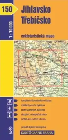 1: 70T(150)-Jihlavsko,Třebíčsko (cyklomapa) Oblíbený