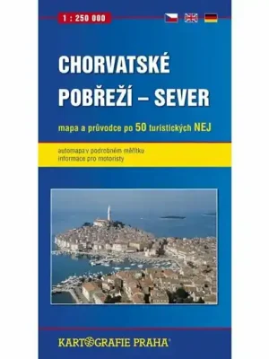 Chorvatské pobřeží - sever, 1:250 000 (automapa) Top Prodej