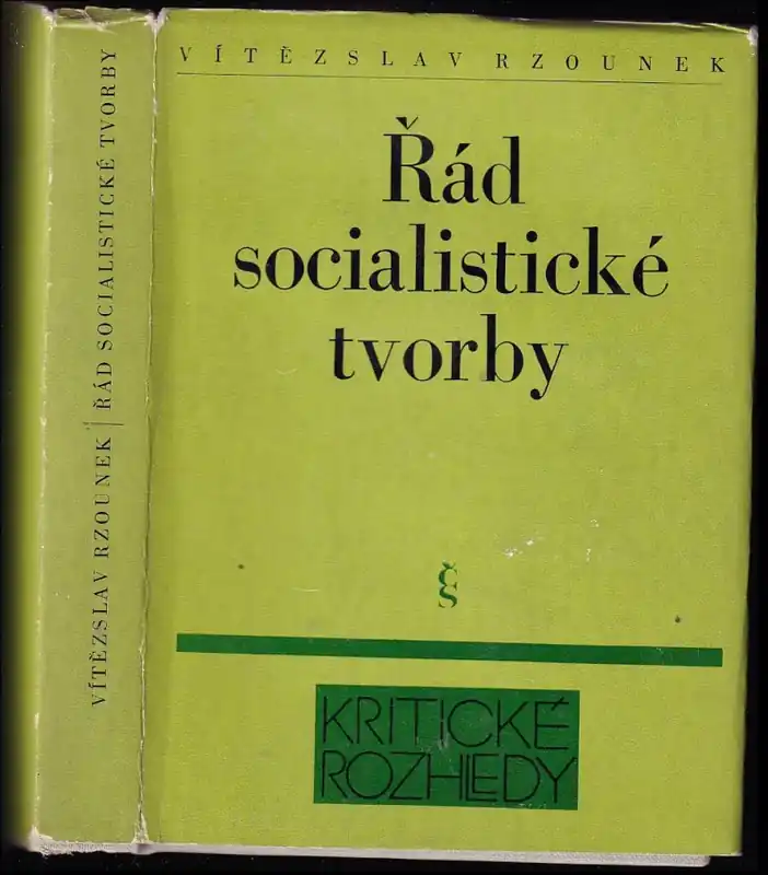 Novinka Řád socialistické tvorby
