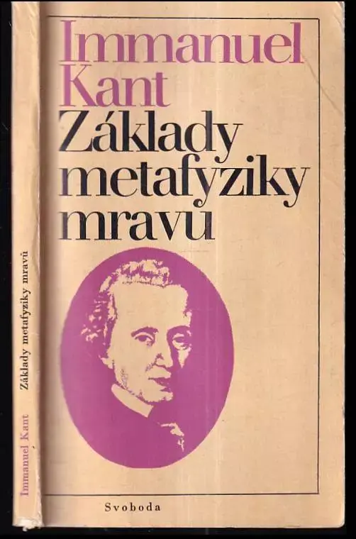 Speciální Cena Základy metafyziky mravů