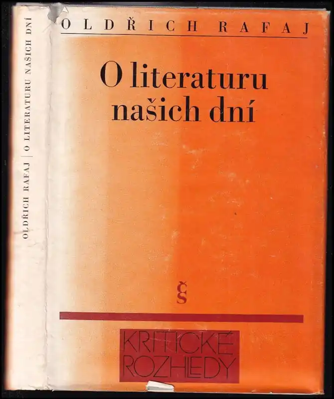 O literaturu našich dní Objednat Nyní