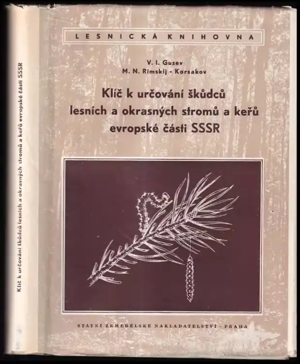 Klíč k určování škůdců lesních a okrasných stromů a keřů evropské části SSSR Přímo Od Výrobce