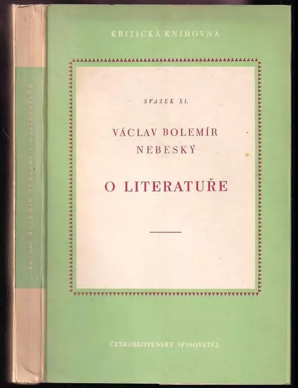 O literatuře : V.B. Nebeský Kup Teď