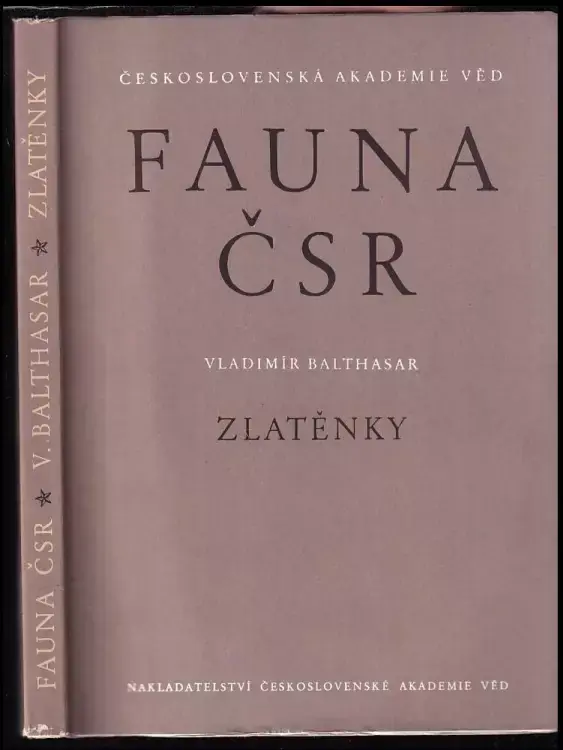 Fauna ČSR. sv. 3, Zlatěnky-chrysidoidea Originální