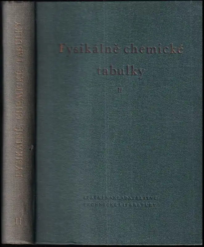 Poslední Šance Fysikálně chemické tabulky : II. část