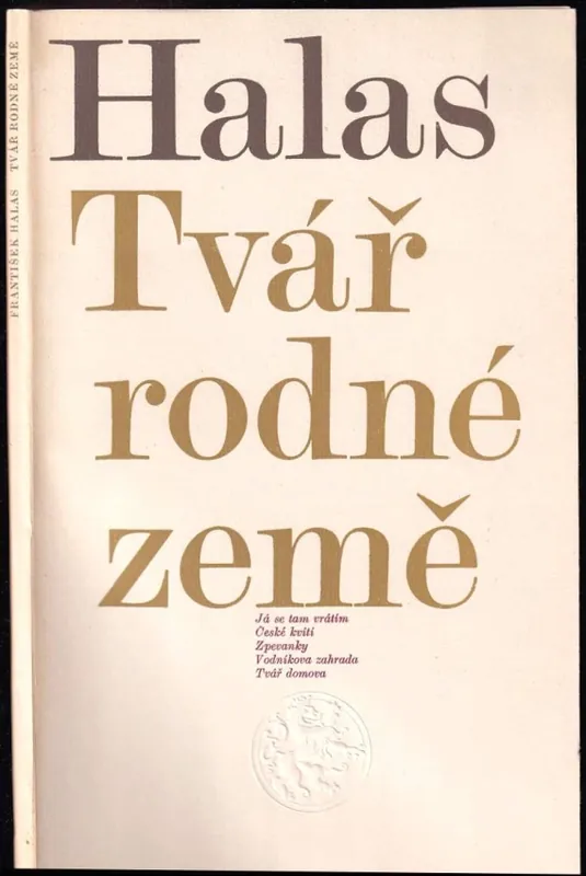 Tvář rodné země : (pět básnických próz) Nová Kolekce