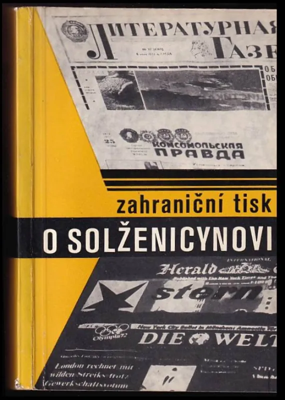 Zahraniční tisk o Solženicynovi : Sborník Akce