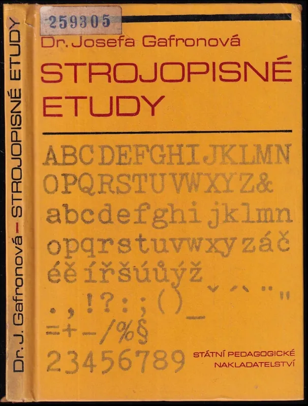 Finální Výprodej Strojopisné etudy : texty k zvýšení zdatnosti v opisu naslepo