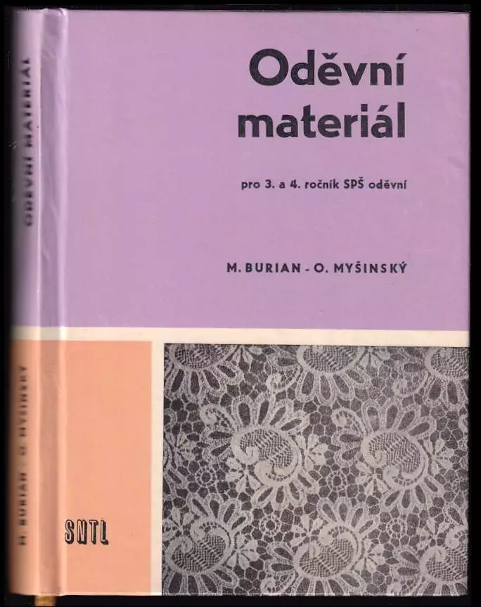 Oděvní materiál : pro 3 a 4. roč. stř. prům. školy oděvní. Přímo Od Výrobce
