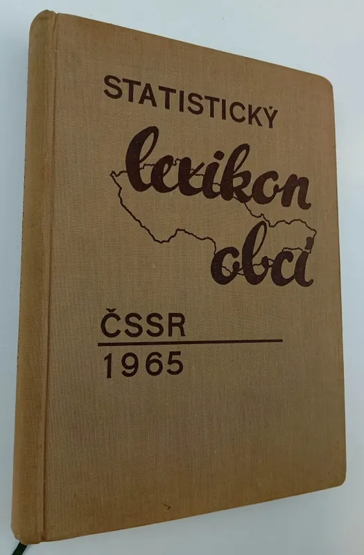 Statistický lexikon obcí ČSSR 1965 : Podle správního rozdělení 1. ledna 1965, sčítání lidu, domů a bytů 1. března 1961 Cenová Bomba
