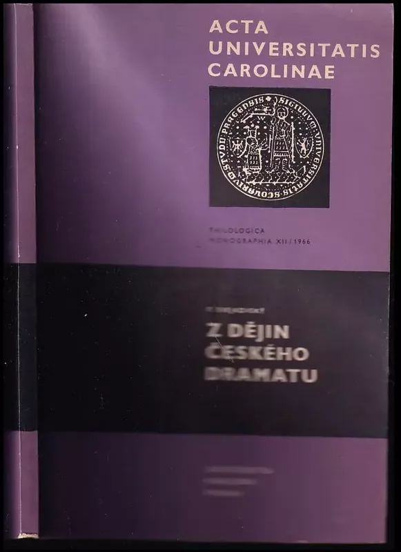 Z dějin českého dramatu : Lat a latinskočeské hry tří Marií. Sleva