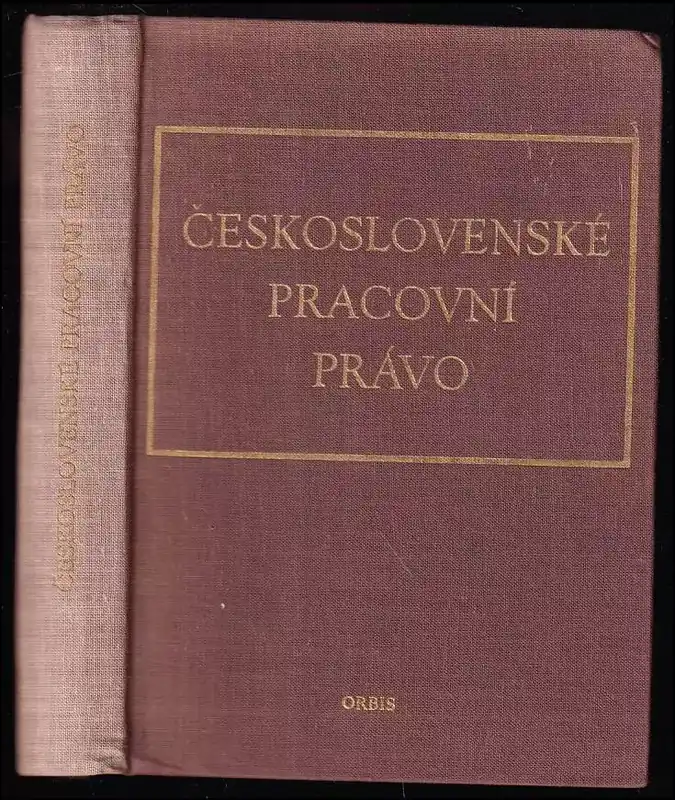 Cenový Hit Československé pracovní právo - vysokošk učebnice.