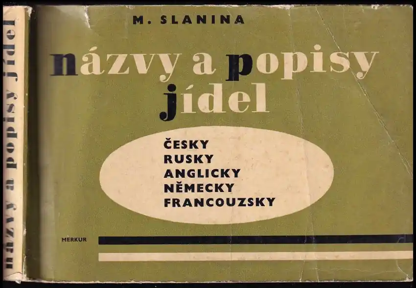 Levný Názvy a popisy jídel : česky, rusky, anglicky, německy, francouzsky