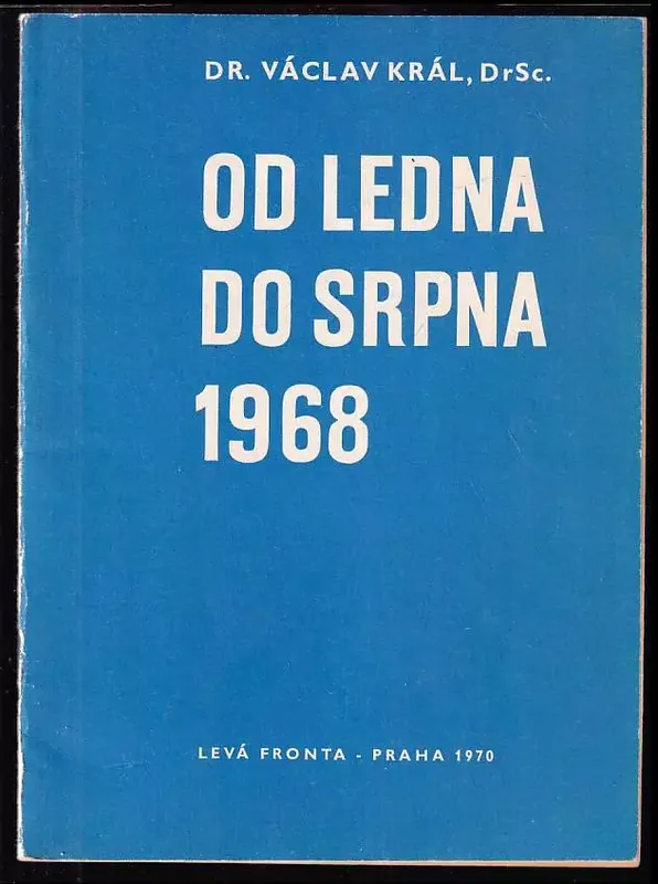 Akční Nabídka Od ledna do srpna 1968
