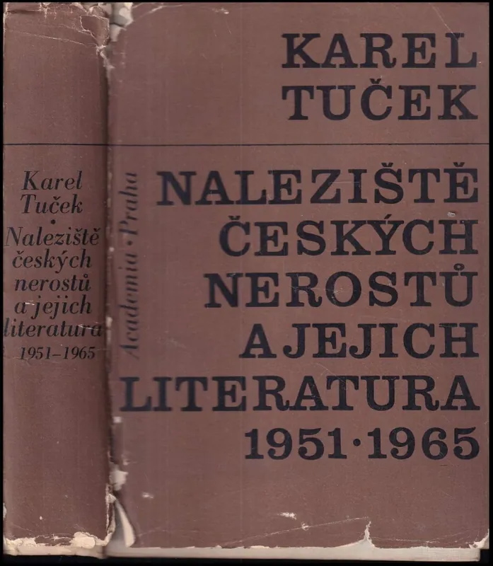 Naleziště českých nerostů a jejich literatura 1951-1965 Značkový