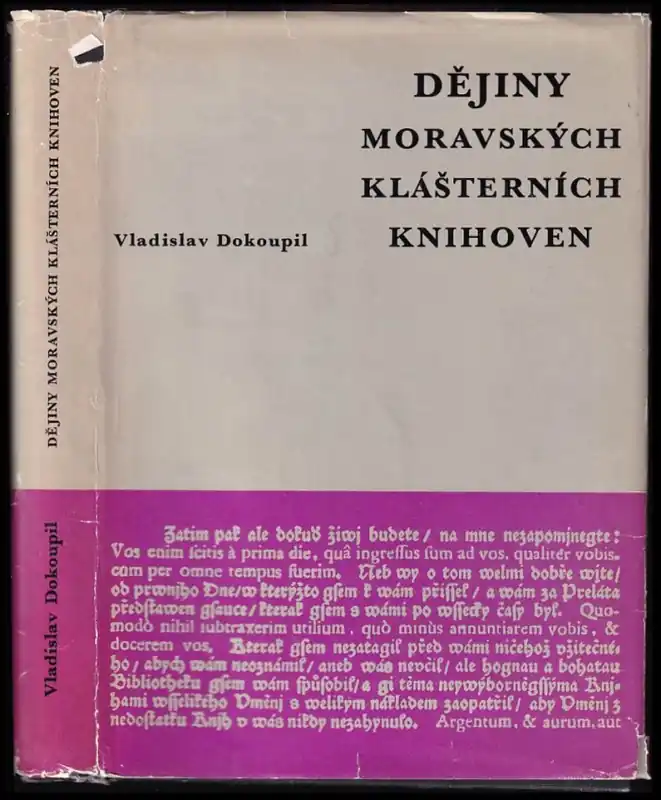 Dějiny moravských klášterních knihoven ve správě Universitní knihovny v Brně Nakupujte Hned