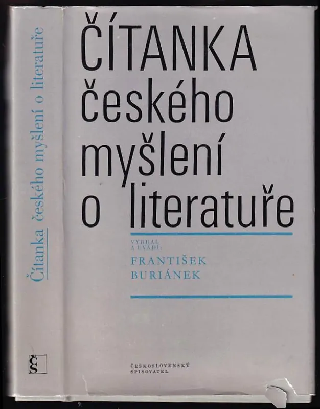 Kup Teď Čítanka českého myšlení o literatuře
