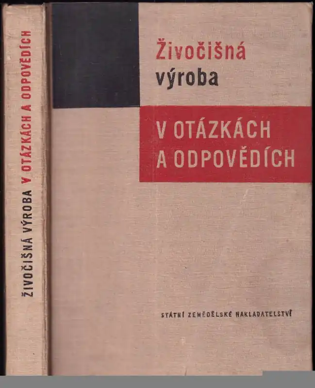 Živočišná výroba v otázkách a odpovědích Výprodej