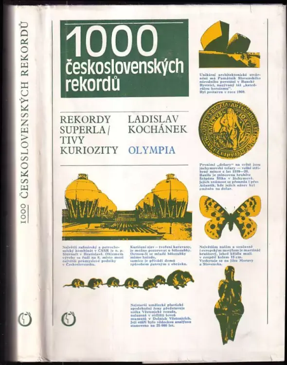 1000 československých rekordů : rekordy, superlativy, kuriozity Cenově Výhodný