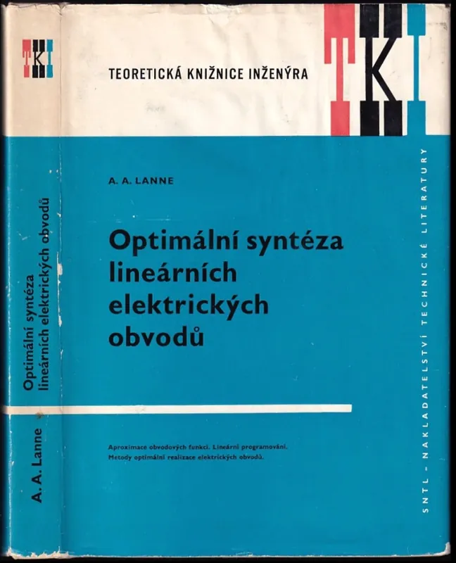 Vrácení Zdarma Optimální syntéza lineárních elektrických obvodů