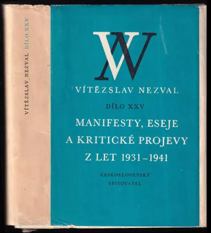 Cenový Hit Manifesty, eseje a kritické projevy z let 1931-1941