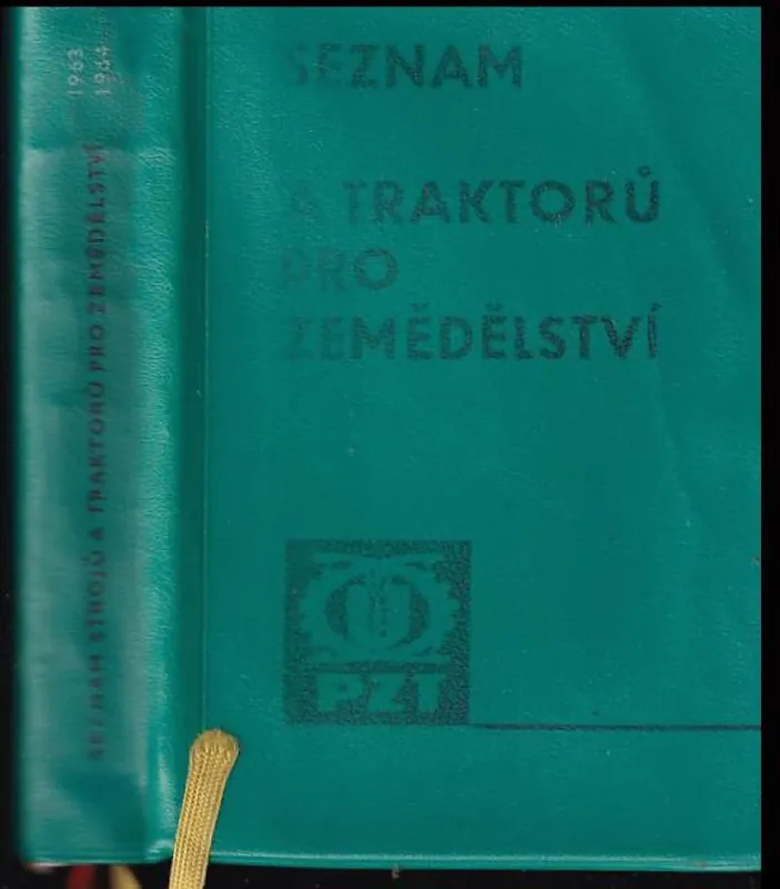 Seznam strojů a traktorů pro zemědělství v letech 1963-1964 Rychlé Dodání