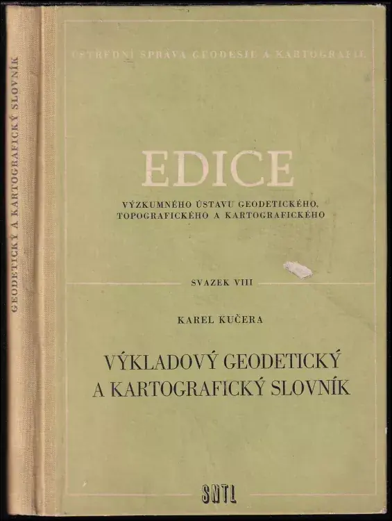 Top Prodej Výkladový geodetický a kartografický slovník