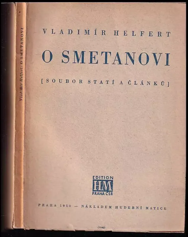 O Smetanovi (Soubor statí a článků) Koupit Online
