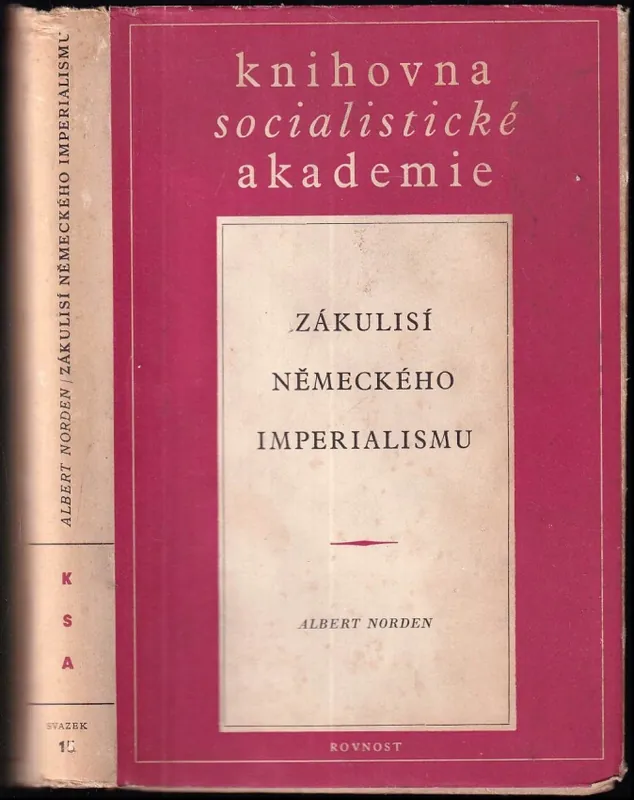 Zlevněný Zákulisí německého imperialismu